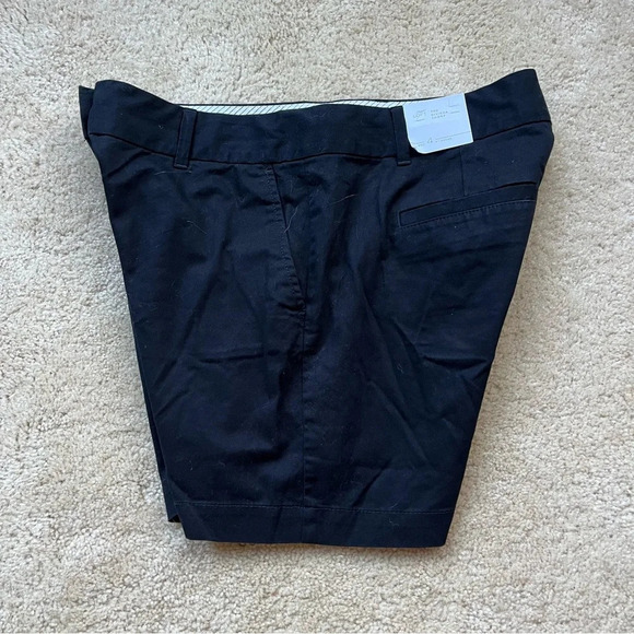 NWT Loft Women’s Black Chino Riviera Shorts - Size 4 - 100% Cotton - Picture 7 of 10